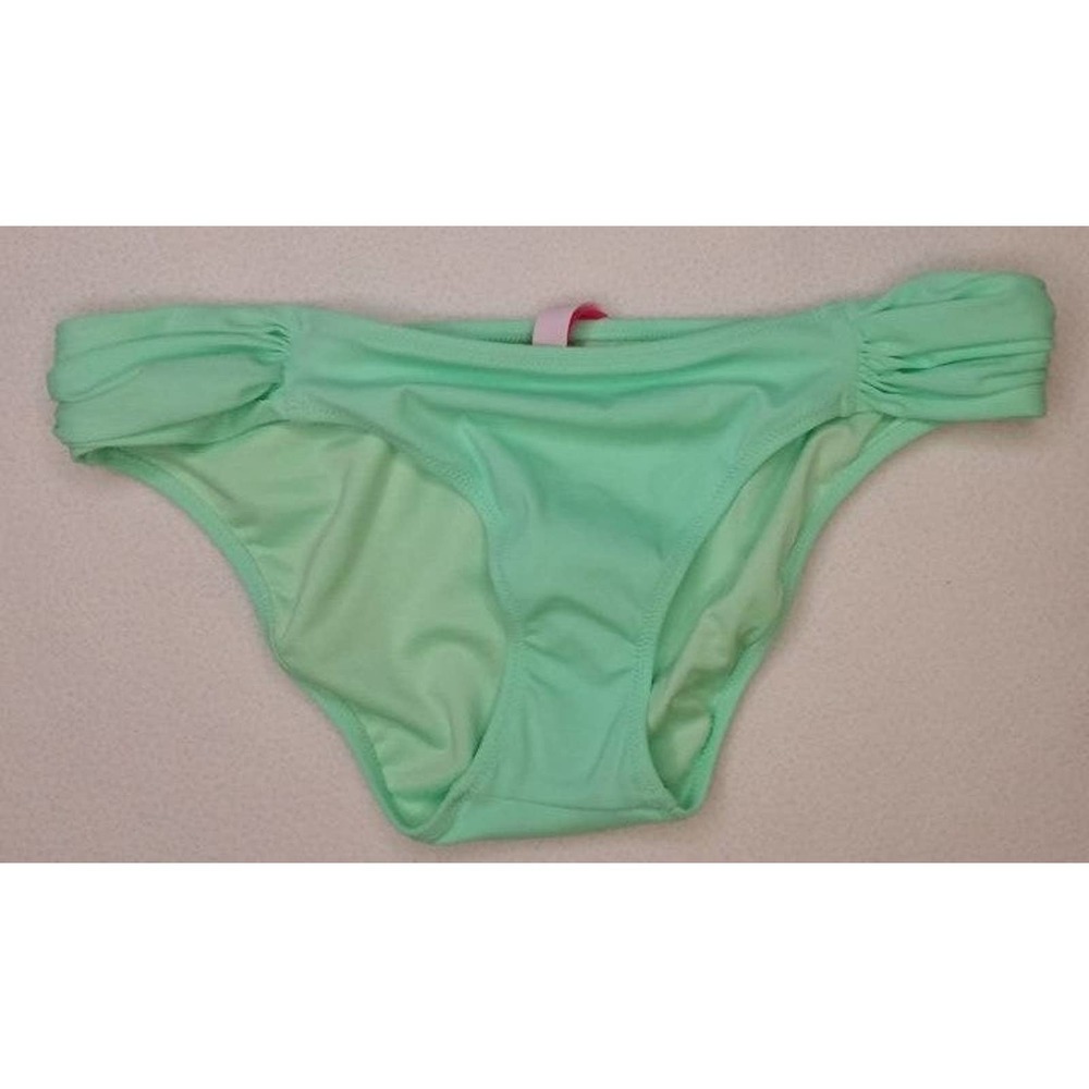 Victoria's Secret Knockout Swim Bikini Bottom Green Medium